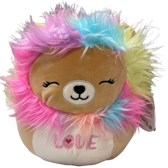 Squishmallow Lianne The Lion 12” Ultra Soft Stuffed Valentines Day Plush Toy NWT - Picture 1 of 7